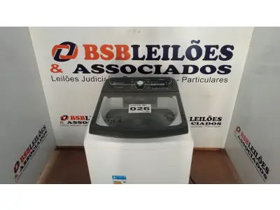 LOTE 026 - 01 MÁQUINA DE LAVAR 15KG ELECTROLUX PREMIUM CARE COM CESTO INOX. JET&CLEAN E TIME CONTROL (LEC15) 220VOLTS (NO ESTADO, NÃO SABEMOS SE FUNCIONA. LEILÃO NÃO TEM GARANTIA E NEM DEVOLUÇÃO, SUJEITO A POSSÍVEIS AVARIAS VISÍVEIS/OCULTAS E/OU AUSÊNCIA DE COMPONENTES)