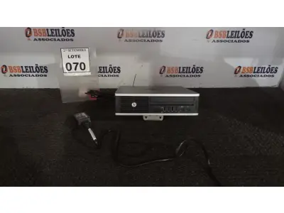 LOTE 070 - 01 MINI PC MARCA HP. (NO ESTADO) ATENÇÃO! FAZER A VISITAÇÃO ANTES DE ARREMATAR, NÃO SABEMOS SE FUNCIONA, LEILÃO NÃO TEM GARANTIA E NEM DEVOLUÇÃO, SUJEITO A POSSÍVEIS AVARIAS VISÍVEIS/OCULTAS E/OU AUSÊNCIA DE COMPONENTES.