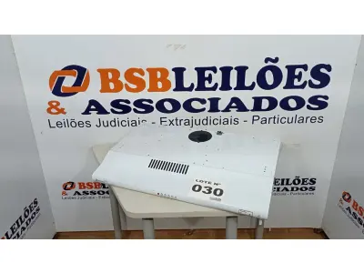 LOTE 030 - 01 DEPURADOR DE AR ELECTROLUX 80CM  - DE80B - 220VOLTS (NO ESTADO, NÃO SABEMOS SE FUNCIONA. LEILÃO NÃO TEM GARANTIA E NEM DEVOLUÇÃO, SUJEITO A POSSÍVEIS AVARIAS VISÍVEIS/OCULTAS E/OU AUSÊNCIA DE COMPONENTES)