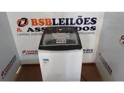 LOTE 023 - 01 MÁQUINA DE LAVAR 17KG - BRASTEMP - (BWR17AB) - 220VOLTS (NO ESTADO, NÃO SABEMOS SE FUNCIONA. LEILÃO NÃO TEM GARANTIA E NEM DEVOLUÇÃO, SUJEITO A POSSÍVEIS AVARIAS VISÍVEIS/OCULTAS E/OU AUSÊNCIA DE COMPONENTES)