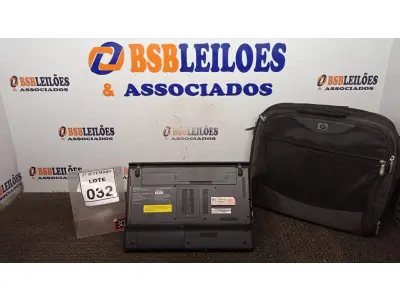 LOTE 032 - 01 NOTEBOOK SONY VAIO COM BOLSA. (NO ESTADO) ATENÇÃO! FAZER A VISITAÇÃO ANTES DE ARREMATAR, NÃO SABEMOS SE FUNCIONA, LEILÃO NÃO TEM GARANTIA E NEM DEVOLUÇÃO, SUJEITO A POSSÍVEIS AVARIAS VISÍVEIS/OCULTAS E/OU AUSÊNCIA DE COMPONENTES.
