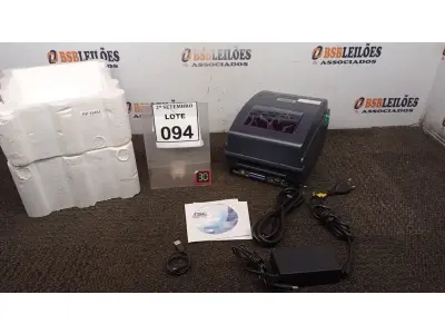 LOTE 094 - 01 IMPRESSORA DE ETIQUETAS MARCA TSC. (NO ESTADO) ATENÇÃO! FAZER A VISITAÇÃO ANTES DE ARREMATAR, NÃO SABEMOS SE FUNCIONA, LEILÃO NÃO TEM GARANTIA E NEM DEVOLUÇÃO, SUJEITO A POSSÍVEIS AVARIAS VISÍVEIS/OCULTAS E/OU AUSÊNCIA DE COMPONENTES.