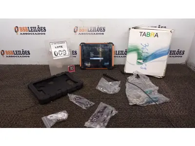 LOTE 009 - 01 TABLET QAV 801 8GB MARCA TABRA. (NO ESTADO) ATENÇÃO! FAZER A VISITAÇÃO ANTES DE ARREMATAR, NÃO SABEMOS SE FUNCIONA, LEILÃO NÃO TEM GARANTIA E NEM DEVOLUÇÃO, SUJEITO A POSSÍVEIS AVARIAS VISÍVEIS/OCULTAS E/OU AUSÊNCIA DE COMPONENTES.