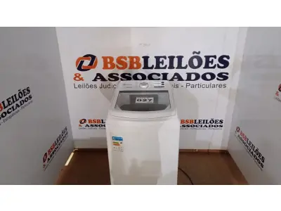 LOTE 027 - 01 MÁQUINA DE LAVAR ELECTROLUX 14KG LED14 BRANCA 220VOLTS (NO ESTADO, NÃO SABEMOS SE FUNCIONA. LEILÃO NÃO TEM GARANTIA E NEM DEVOLUÇÃO, SUJEITO A POSSÍVEIS AVARIAS VISÍVEIS/OCULTAS E/OU AUSÊNCIA DE COMPONENTES)