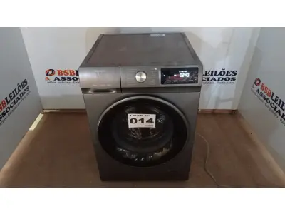 LOTE 014 - 01 LAVA E SECA HISENSE STEAM 13KG - 8KG -13 PROGRAMAS DE LAVAGEM, WD5Q13 TITANIUM 220VOLTS (NO ESTADO, NÃO SABEMOS SE FUNCIONA. LEILÃO NÃO TEM GARANTIA E NEM DEVOLUÇÃO, SUJEITO A POSSÍVEIS AVARIAS VISÍVEIS/OCULTAS E/OU AUSÊNCIA DE COMPONENTES)