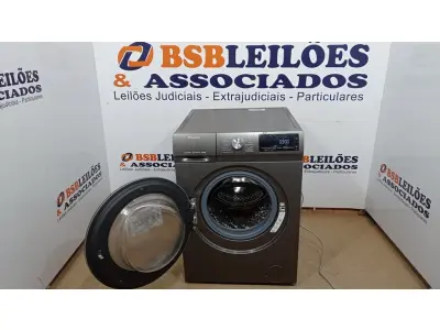 LOTE 014 - 01 LAVA E SECA HISENSE STEAM 13KG - 8KG -13 PROGRAMAS DE LAVAGEM, WD5Q13 TITANIUM 220VOLTS (NO ESTADO, NÃO SABEMOS SE FUNCIONA. LEILÃO NÃO TEM GARANTIA E NEM DEVOLUÇÃO, SUJEITO A POSSÍVEIS AVARIAS VISÍVEIS/OCULTAS E/OU AUSÊNCIA DE COMPONENTES)