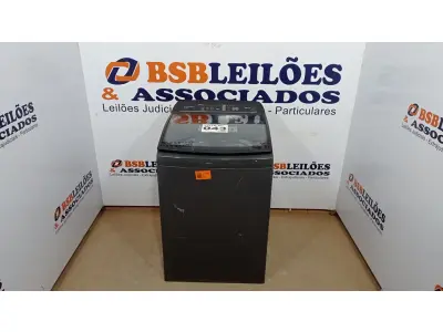 LOTE 043 - 01 MÁQUINA DE LAVAR BRASTEMP 15KG CINZA - BWT15A9 • 110VOLTS (NO ESTADO, NÃO SABEMOS SE FUNCIONA. LEILÃO NÃO TEM GARANTIA E NEM DEVOLUÇÃO, SUJEITO A POSSÍVEIS AVARIAS VISÍVEIS/OCULTAS E/OU AUSÊNCIA DE COMPONENTES)