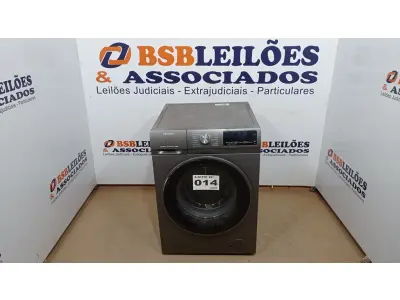 LOTE 014 - 01 LAVA E SECA HISENSE STEAM 13KG - 8KG -13 PROGRAMAS DE LAVAGEM, WD5Q13 TITANIUM 220VOLTS (NO ESTADO, NÃO SABEMOS SE FUNCIONA. LEILÃO NÃO TEM GARANTIA E NEM DEVOLUÇÃO, SUJEITO A POSSÍVEIS AVARIAS VISÍVEIS/OCULTAS E/OU AUSÊNCIA DE COMPONENTES)