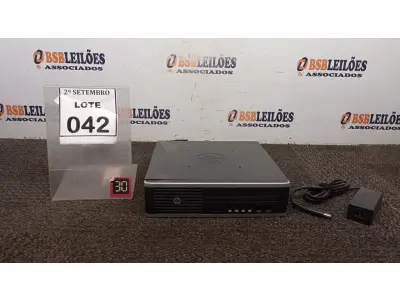 LOTE 042 - 01 MINI PC MARCA HP. (NO ESTADO) ATENÇÃO! FAZER A VISITAÇÃO ANTES DE ARREMATAR, NÃO SABEMOS SE FUNCIONA, LEILÃO NÃO TEM GARANTIA E NEM DEVOLUÇÃO, SUJEITO A POSSÍVEIS AVARIAS VISÍVEIS/OCULTAS E/OU AUSÊNCIA DE COMPONENTES.