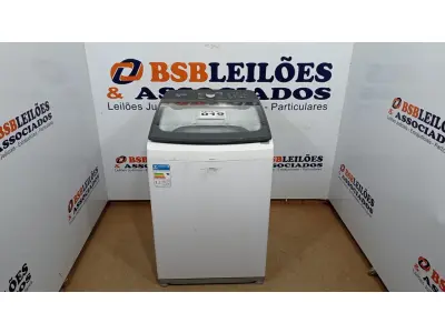 LOTE 019 - 01 MÁQUINA DE LAVAR 17KG - BRASTEMP - 220VOLTS (NO ESTADO, NÃO SABEMOS SE FUNCIONA. LEILÃO NÃO TEM GARANTIA E NEM DEVOLUÇÃO, SUJEITO A POSSÍVEIS AVARIAS VISÍVEIS/OCULTAS E/OU AUSÊNCIA DE COMPONENTES)