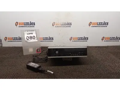 LOTE 080 - 01 MINI PC MARCA HP. (NO ESTADO) ATENÇÃO! FAZER A VISITAÇÃO ANTES DE ARREMATAR, NÃO SABEMOS SE FUNCIONA, LEILÃO NÃO TEM GARANTIA E NEM DEVOLUÇÃO, SUJEITO A POSSÍVEIS AVARIAS VISÍVEIS/OCULTAS E/OU AUSÊNCIA DE COMPONENTES.