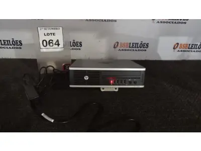 LOTE 064 - 01 MINI PC MARCA HP. (NO ESTADO) ATENÇÃO! FAZER A VISITAÇÃO ANTES DE ARREMATAR, NÃO SABEMOS SE FUNCIONA, LEILÃO NÃO TEM GARANTIA E NEM DEVOLUÇÃO, SUJEITO A POSSÍVEIS AVARIAS VISÍVEIS/OCULTAS E/OU AUSÊNCIA DE COMPONENTES.