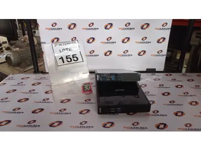 LOTE 155 - 02 MINIS PC MARCA DATEN. (NO ESTADO) ATENÇÃO! FAZER A VISITAÇÃO ANTES DE ARREMATAR, NÃO SABEMOS SE FUNCIONA, LEILÃO NÃO TEM GARANTIA E NEM DEVOLUÇÃO, SUJEITO A POSSÍVEIS AVARIAS VISÍVEIS/OCULTAS E/OU AUSÊNCIA DE COMPONENTES.
