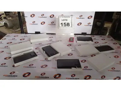LOTE 158 - 05 BATERIAS EXTERNAS. (NO ESTADO) ATENÇÃO! FAZER A VISITAÇÃO ANTES DE ARREMATAR, NÃO SABEMOS SE FUNCIONA, LEILÃO NÃO TEM GARANTIA E NEM DEVOLUÇÃO, SUJEITO A POSSÍVEIS AVARIAS VISÍVEIS/OCULTAS E/OU AUSÊNCIA DE COMPONENTES.