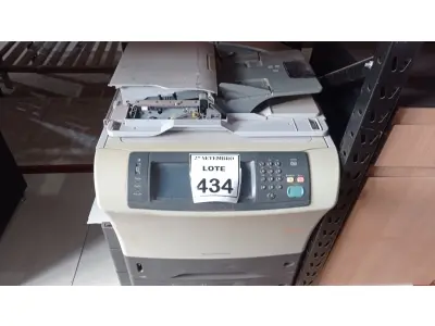 LOTE 434 - 01 IMPRESSORA MULTIFUNCIONAL MODELO LASERJET M4345 MARCA HP. (NO ESTADO) ATENÇÃO! FAZER A VISITAÇÃO ANTES DE ARREMATAR, NÃO SABEMOS SE FUNCIONA, LEILÃO NÃO TEM GARANTIA E NEM DEVOLUÇÃO, SUJEITO A POSSÍVEIS AVARIAS VISÍVEIS/OCULTAS E/OU AUSÊNCIA DE COMPONENTES.
