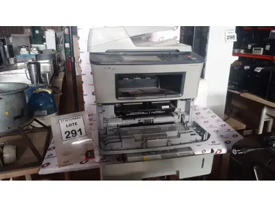 LOTE 291 - 01 IMPRESSORA MARCA SAMSUNG MARCA SCX-5835NX. (NO ESTADO) ATENÇÃO! FAZER A VISITAÇÃO ANTES DE ARREMATAR, NÃO SABEMOS SE FUNCIONA, LEILÃO NÃO TEM GARANTIA E NEM DEVOLUÇÃO, SUJEITO A POSSÍVEIS AVARIAS VISÍVEIS/OCULTAS E/OU AUSÊNCIA DE COMPONENTES.