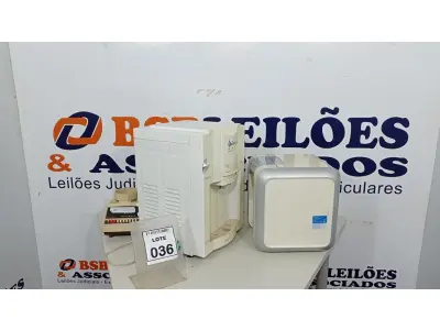LOTE 036 - 02 PURIFICADORES DE ÁGUA MARCAS ELECTROLUX E POLAR, 01 LIQUIDIFICADOR MARCA ARNO E 01 MOTOR DE LIQUIDIFICADOR. (NO ESTADO) ATENÇÃO! FAZER A VISITAÇÃO ANTES DE ARREMATAR, NÃO SABEMOS SE FUNCIONA, LEILÃO NÃO TEM GARANTIA E NEM DEVOLUÇÃO, SUJEITO A POSSÍVEIS AVARIAS VISÍVEIS/OCULTAS E/OU AUSÊNCIA DE COMPONENTES.