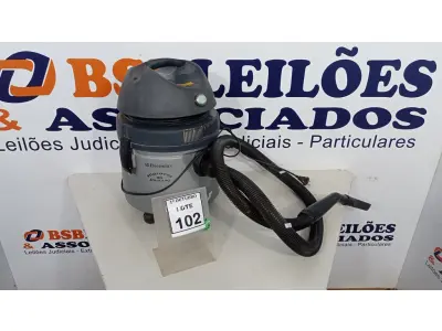 LOTE 102 - 01 ASPIRADOR MARCA ELECTROLUX MODELO HIDROVAC ÁGUA & PÓ. (NO ESTADO) ATENÇÃO! FAZER A VISITAÇÃO ANTES DE ARREMATAR, NÃO SABEMOS SE FUNCIONA, LEILÃO NÃO TEM GARANTIA E NEM DEVOLUÇÃO, SUJEITO A POSSÍVEIS AVARIAS VISÍVEIS/OCULTAS E/OU AUSÊNCIA DE COMPONENTES.