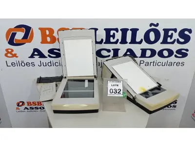 LOTE 032 - 02 SCANNERS DE MESA MARCA FUJITSU. (NO ESTADO) ATENÇÃO! FAZER A VISITAÇÃO ANTES DE ARREMATAR, NÃO SABEMOS SE FUNCIONA, LEILÃO NÃO TEM GARANTIA E NEM DEVOLUÇÃO, SUJEITO A POSSÍVEIS AVARIAS VISÍVEIS/OCULTAS E/OU AUSÊNCIA DE COMPONENTES.