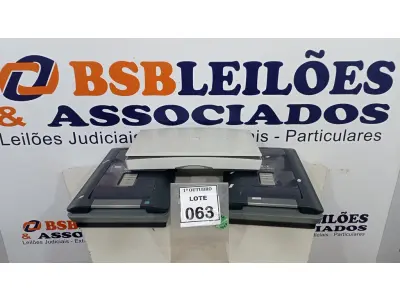 LOTE 063 - 02 SCANNERS DE MESA MARCA HP E 01 SCANNER MARCA KODAK. (NO ESTADO) ATENÇÃO! FAZER A VISITAÇÃO ANTES DE ARREMATAR, NÃO SABEMOS SE FUNCIONA, LEILÃO NÃO TEM GARANTIA E NEM DEVOLUÇÃO, SUJEITO A POSSÍVEIS AVARIAS VISÍVEIS/OCULTAS E/OU AUSÊNCIA DE COMPONENTES.