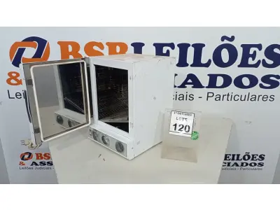 LOTE 120 - 01 ESTUFA PARA ESTERILIZAÇÃO E SECAGEM MARCA MASTER. (NO ESTADO) ATENÇÃO! FAZER A VISITAÇÃO ANTES DE ARREMATAR, NÃO SABEMOS SE FUNCIONA, LEILÃO NÃO TEM GARANTIA E NEM DEVOLUÇÃO, SUJEITO A POSSÍVEIS AVARIAS VISÍVEIS/OCULTAS E/OU AUSÊNCIA DE COMPONENTES.
