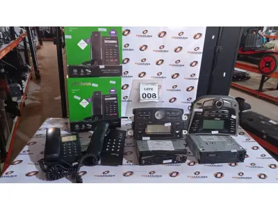 LOTE 008 - 04 APARELHOS DE SOM AUTOMOTIVO E 03 TELEFONES IP MARCA INTELBRAS. (NO ESTADO) ATENÇÃO! FAZER A VISITAÇÃO ANTES DE ARREMATAR, NÃO SABEMOS SE FUNCIONA, LEILÃO NÃO TEM GARANTIA E NEM DEVOLUÇÃO, SUJEITO A POSSÍVEIS AVARIAS VISÍVEIS/OCULTAS E/OU AUSÊNCIA DE COMPONENTES.