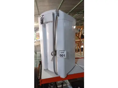 LOTE 001 - 01 TANQUINHO DE LAVAR 12KG 220V MARCA NEWMAQ. (NO ESTADO) ATENÇÃO! FAZER A VISITAÇÃO ANTES DE ARREMATAR, NÃO SABEMOS SE FUNCIONA, LEILÃO NÃO TEM GARANTIA E NEM DEVOLUÇÃO, SUJEITO A POSSÍVEIS AVARIAS VISÍVEIS/OCULTAS E/OU AUSÊNCIA DE COMPONENTES.