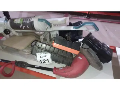 LOTE 121 - 01 ROÇADEIRA ELÉTRICA, 01 ASPIRADOR DE PÓ, 04 QUADROS DE DISTRIBUIÇÃO DE FIBRA ÓPTICA E VÁRIAS ANTENAS SETORIAIS UBIQUITI. (NO ESTADO) ATENÇÃO! FAZER A VISITAÇÃO ANTES DE ARREMATAR, NÃO SABEMOS SE FUNCIONA, LEILÃO NÃO TEM GARANTIA E NEM DEVOLUÇÃO, SUJEITO A POSSÍVEIS AVARIAS VISÍVEIS/OCULTAS E/OU AUSÊNCIA DE COMPONENTES.