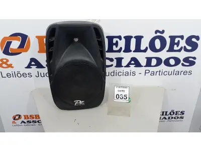 LOTE 035 - 01 CAIXA DE SOM PZPROPASSIVE PX-12. (NO ESTADO) ATENÇÃO! FAZER A VISITAÇÃO ANTES DE ARREMATAR, NÃO SABEMOS SE FUNCIONA. LEILÃO NÃO TEM GARANTIA E NEM DEVOLUÇÃO, SUJEITO A POSSÍVEIS AVARIAS VISÍVEIS/OCULTAS E/OU AUSÊNCIA DE COMPONENTES.