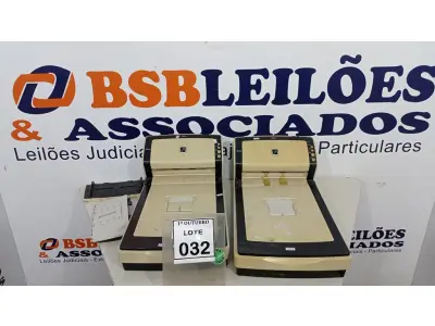 LOTE 032 - 02 SCANNERS DE MESA MARCA FUJITSU. (NO ESTADO) ATENÇÃO! FAZER A VISITAÇÃO ANTES DE ARREMATAR, NÃO SABEMOS SE FUNCIONA, LEILÃO NÃO TEM GARANTIA E NEM DEVOLUÇÃO, SUJEITO A POSSÍVEIS AVARIAS VISÍVEIS/OCULTAS E/OU AUSÊNCIA DE COMPONENTES.