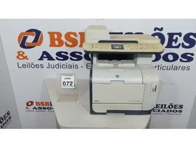 LOTE 072 - 01 IMPRESSORA MULTIFUNCIONAL MARCA HP MODELO CM2320FXI MFP. (NO ESTADO) ATENÇÃO! FAZER A VISITAÇÃO ANTES DE ARREMATAR, NÃO SABEMOS SE FUNCIONA, LEILÃO NÃO TEM GARANTIA E NEM DEVOLUÇÃO, SUJEITO A POSSÍVEIS AVARIAS VISÍVEIS/OCULTAS E/OU AUSÊNCIA DE COMPONENTES