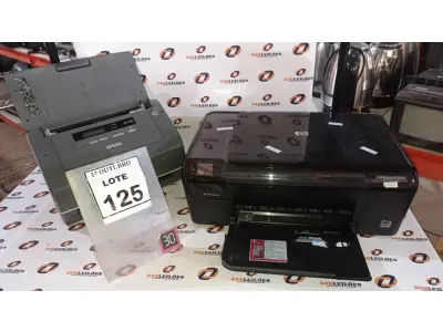 LOTE 125 - 01 SCANNER MARCA EPSON, 01 IMPRESSORA MARCA HP E 01 IMPRESSORA MATRICIAL. (NO ESTADO) ATENÇÃO! FAZER A VISITAÇÃO ANTES DE ARREMATAR, NÃO SABEMOS SE FUNCIONA, LEILÃO NÃO TEM GARANTIA E NEM DEVOLUÇÃO, SUJEITO A POSSÍVEIS AVARIAS VISÍVEIS/OCULTAS E/OU AUSÊNCIA DE COMPONENTES.