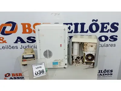 LOTE 036 - 02 PURIFICADORES DE ÁGUA MARCAS ELECTROLUX E POLAR, 01 LIQUIDIFICADOR MARCA ARNO E 01 MOTOR DE LIQUIDIFICADOR. (NO ESTADO) ATENÇÃO! FAZER A VISITAÇÃO ANTES DE ARREMATAR, NÃO SABEMOS SE FUNCIONA, LEILÃO NÃO TEM GARANTIA E NEM DEVOLUÇÃO, SUJEITO A POSSÍVEIS AVARIAS VISÍVEIS/OCULTAS E/OU AUSÊNCIA DE COMPONENTES.