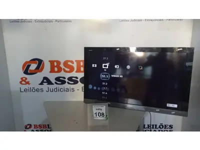 LOTE 108 - 02 TV’S LCD 40’’ MARCA SONY. (NO ESTADO) ATENÇÃO! FAZER A VISITAÇÃO ANTES DE ARREMATAR, NÃO SABEMOS SE FUNCIONA, LEILÃO NÃO TEM GARANTIA E NEM DEVOLUÇÃO, SUJEITO A POSSÍVEIS AVARIAS VISÍVEIS/OCULTAS E/OU AUSÊNCIA DE COMPONENTES.