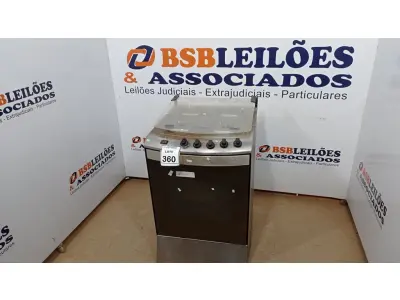 LOTE 360 - 01 FOGÃO 04 BOCAS MARCA BRASTEMP. (NO ESTADO) ATENÇÃO! FAZER A VISITAÇÃO ANTES DE ARREMATAR, NÃO SABEMOS SE FUNCIONA, LEILÃO NÃO TEM GARANTIA E NEM DEVOLUÇÃO, SUJEITO A POSSÍVEIS AVARIAS VISÍVEIS/OCULTAS E/OU AUSÊNCIA DE COMPONENTES.