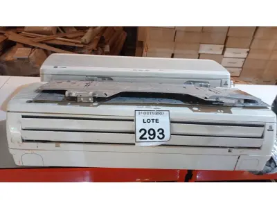 LOTE 293 - 02 EVAPORADORAS 14.600BTUS MARCA TRANE. (NO ESTADO) ATENÇÃO! FAZER A VISITAÇÃO ANTES DE ARREMATAR, NÃO SABEMOS SE FUNCIONA, LEILÃO NÃO TEM GARANTIA E NEM DEVOLUÇÃO, SUJEITO A POSSÍVEIS AVARIAS VISÍVEIS/OCULTAS E/OU AUSÊNCIA DE COMPONENTES.