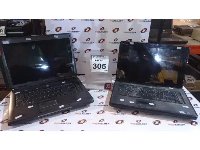 LOTE 305 - 02 NOTEBOOKS MARCA DELL. (NO ESTADO) ATENÇÃO! FAZER A VISITAÇÃO ANTES DE ARREMATAR, NÃO SABEMOS SE FUNCIONA, LEILÃO NÃO TEM GARANTIA E NEM DEVOLUÇÃO, SUJEITO A POSSÍVEIS AVARIAS VISÍVEIS/OCULTAS E/OU AUSÊNCIA DE COMPONENTES.