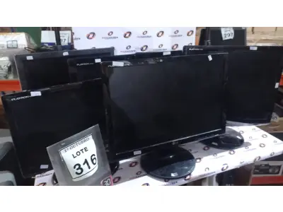 LOTE 316 - 06 MONITORES DE MARCAS E MODELOS DIVERSOS. (NO ESTADO) ATENÇÃO! FAZER A VISITAÇÃO ANTES DE ARREMATAR, NÃO SABEMOS SE FUNCIONA, LEILÃO NÃO TEM GARANTIA E NEM DEVOLUÇÃO, SUJEITO A POSSÍVEIS AVARIAS VISÍVEIS/OCULTAS E/OU AUSÊNCIA DE COMPONENTES.