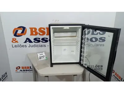 LOTE 277 - 01 ADEGA. (NO ESTADO) ATENÇÃO! FAZER A VISITAÇÃO ANTES DE ARREMATAR, NÃO SABEMOS SE FUNCIONA, LEILÃO NÃO TEM GARANTIA E NEM DEVOLUÇÃO, SUJEITO A POSSÍVEIS AVARIAS VISÍVEIS/OCULTAS E/OU AUSÊNCIA DE COMPONENTES.