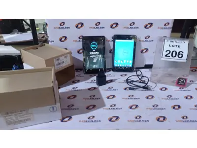 LOTE 206 - 02 TABLETS MODELO VENUE 7 16GB TELA HD 7’’ MARCA DELL. (NO ESTADO) ATENÇÃO! FAZER A VISITAÇÃO ANTES DE ARREMATAR, NÃO SABEMOS SE FUNCIONA, LEILÃO NÃO TEM GARANTIA E NEM DEVOLUÇÃO, SUJEITO A POSSÍVEIS AVARIAS VISÍVEIS/OCULTAS E/OU AUSÊNCIA DE COMPONENTES.