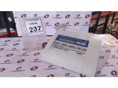LOTE 237 - 01 APARELHO DE LASER TERAPIA. (NO ESTADO) ATENÇÃO! FAZER A VISITAÇÃO ANTES DE ARREMATAR, NÃO SABEMOS SE FUNCIONA, LEILÃO NÃO TEM GARANTIA E NEM DEVOLUÇÃO, SUJEITO A POSSÍVEIS AVARIAS VISÍVEIS/OCULTAS E/OU AUSÊNCIA DE COMPONENTES.