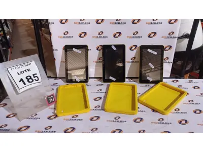 LOTE 185 - 03 TABLETS MARCA CCE. (NO ESTADO) ATENÇÃO! FAZER A VISITAÇÃO ANTES DE ARREMATAR, NÃO SABEMOS SE FUNCIONA, LEILÃO NÃO TEM GARANTIA E NEM DEVOLUÇÃO, SUJEITO A POSSÍVEIS AVARIAS VISÍVEIS/OCULTAS E/OU AUSÊNCIA DE COMPONENTES.