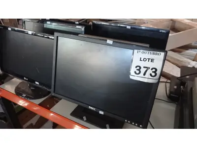 LOTE 373 - 06 MONITORES MARCAS E MODELOS DIVERSOS. (NO ESTADO) ATENÇÃO! FAZER A VISITAÇÃO ANTES DE ARREMATAR, NÃO SABEMOS SE FUNCIONA, LEILÃO NÃO TEM GARANTIA E NEM DEVOLUÇÃO, SUJEITO A POSSÍVEIS AVARIAS VISÍVEIS/OCULTAS E/OU AUSÊNCIA DE COMPONENTES.