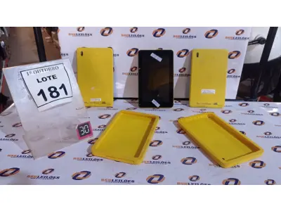 LOTE 181 - 03 TABLETS MARCA CCE. (NO ESTADO) ATENÇÃO! FAZER A VISITAÇÃO ANTES DE ARREMATAR, NÃO SABEMOS SE FUNCIONA, LEILÃO NÃO TEM GARANTIA E NEM DEVOLUÇÃO, SUJEITO A POSSÍVEIS AVARIAS VISÍVEIS/OCULTAS E/OU AUSÊNCIA DE COMPONENTES.