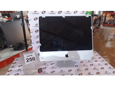 LOTE 250 - 01 IMAC APPLE. (NO ESTADO) ATENÇÃO! FAZER A VISITAÇÃO ANTES DE ARREMATAR, NÃO SABEMOS SE FUNCIONA, LEILÃO NÃO TEM GARANTIA E NEM DEVOLUÇÃO, SUJEITO A POSSÍVEIS AVARIAS VISÍVEIS/OCULTAS E/OU AUSÊNCIA DE COMPONENTES.