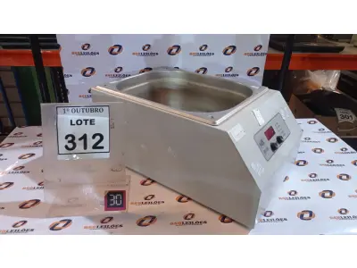 LOTE 312 - 01 BANHO MARIA DE LABORATÓRIO MODELO BM-02 MARCA KACIL. (NO ESTADO) ATENÇÃO! FAZER A VISITAÇÃO ANTES DE ARREMATAR, NÃO SABEMOS SE FUNCIONA, LEILÃO NÃO TEM GARANTIA E NEM DEVOLUÇÃO, SUJEITO A POSSÍVEIS AVARIAS VISÍVEIS/OCULTAS E/OU AUSÊNCIA DE COMPONENTES.