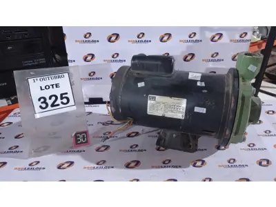 LOTE 325 - 01 BOMBA D’AGUA. (NO ESTADO) ATENÇÃO! FAZER A VISITAÇÃO ANTES DE ARREMATAR, NÃO SABEMOS SE FUNCIONA, LEILÃO NÃO TEM GARANTIA E NEM DEVOLUÇÃO, SUJEITO A POSSÍVEIS AVARIAS VISÍVEIS/OCULTAS E/OU AUSÊNCIA DE COMPONENTES.