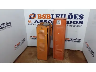 LOTE 366 - 02 CANCELAS AUTOMÁTICAS (SEM BRAÇO). (NO ESTADO) ATENÇÃO! FAZER A VISITAÇÃO ANTES DE ARREMATAR, NÃO SABEMOS SE FUNCIONA, LEILÃO NÃO TEM GARANTIA E NEM DEVOLUÇÃO, SUJEITO A POSSÍVEIS AVARIAS VISÍVEIS/OCULTAS E/OU AUSÊNCIA DE COMPONENTES.