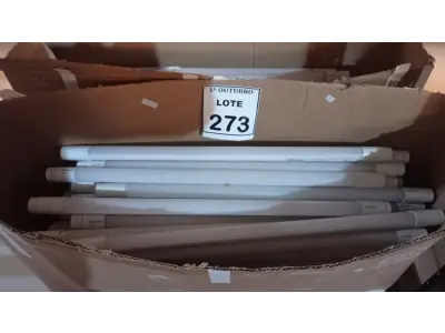 LOTE 273 - 01 LOTE COM GRANDE QUANTIDADE DE LÂMPADAS LED. (NO ESTADO) ATENÇÃO! FAZER A VISITAÇÃO ANTES DE ARREMATAR, NÃO SABEMOS SE FUNCIONA, LEILÃO NÃO TEM GARANTIA E NEM DEVOLUÇÃO, SUJEITO A POSSÍVEIS AVARIAS VISÍVEIS/OCULTAS E/OU AUSÊNCIA DE COMPONENTES.