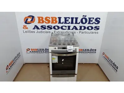 LOTE 361 - 01 FOGÃO 04 BOCAS MARCA BRASTEMP. (NO ESTADO) ATENÇÃO! FAZER A VISITAÇÃO ANTES DE ARREMATAR, NÃO SABEMOS SE FUNCIONA, LEILÃO NÃO TEM GARANTIA E NEM DEVOLUÇÃO, SUJEITO A POSSÍVEIS AVARIAS VISÍVEIS/OCULTAS E/OU AUSÊNCIA DE COMPONENTES.